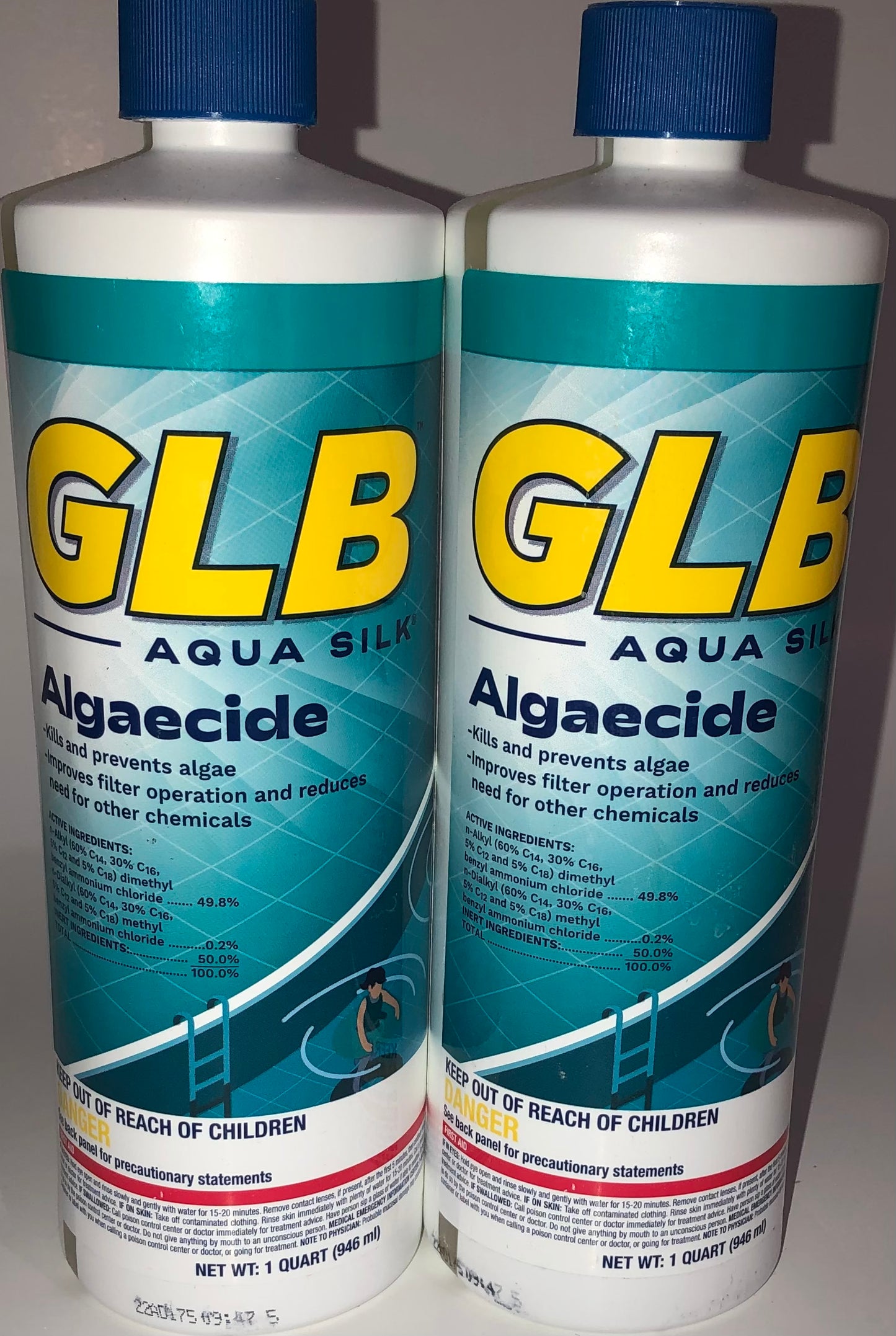 GLB Aqua Silk Algaecide - 2 quarts