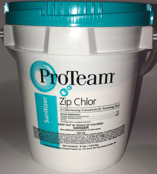 ProTeam Zip Chlor - 8 pounds